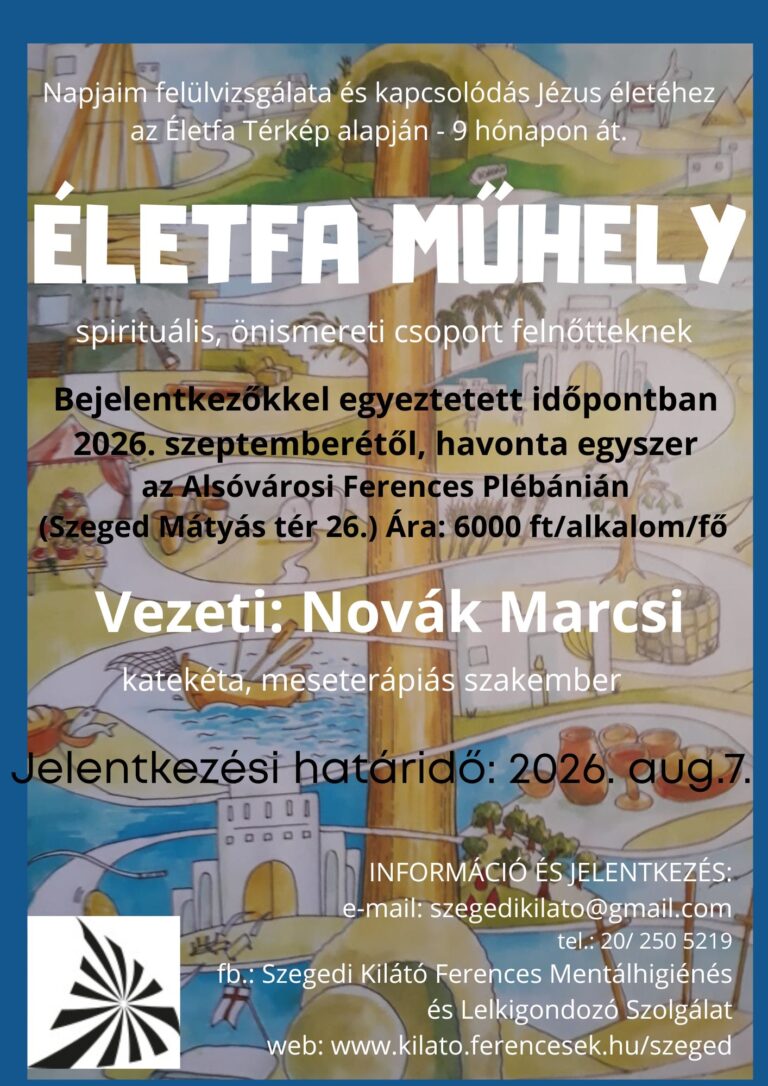 Életfa Műhely 2026 ősz